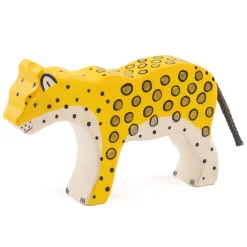 Holztier Leopard