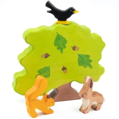 Holztiger Eiche