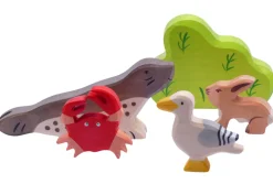Holztiger Figuren-Set "Meer+Küste" 5-tlg.