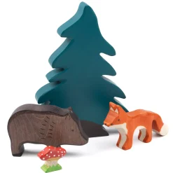Holztiger Nadelbaum
