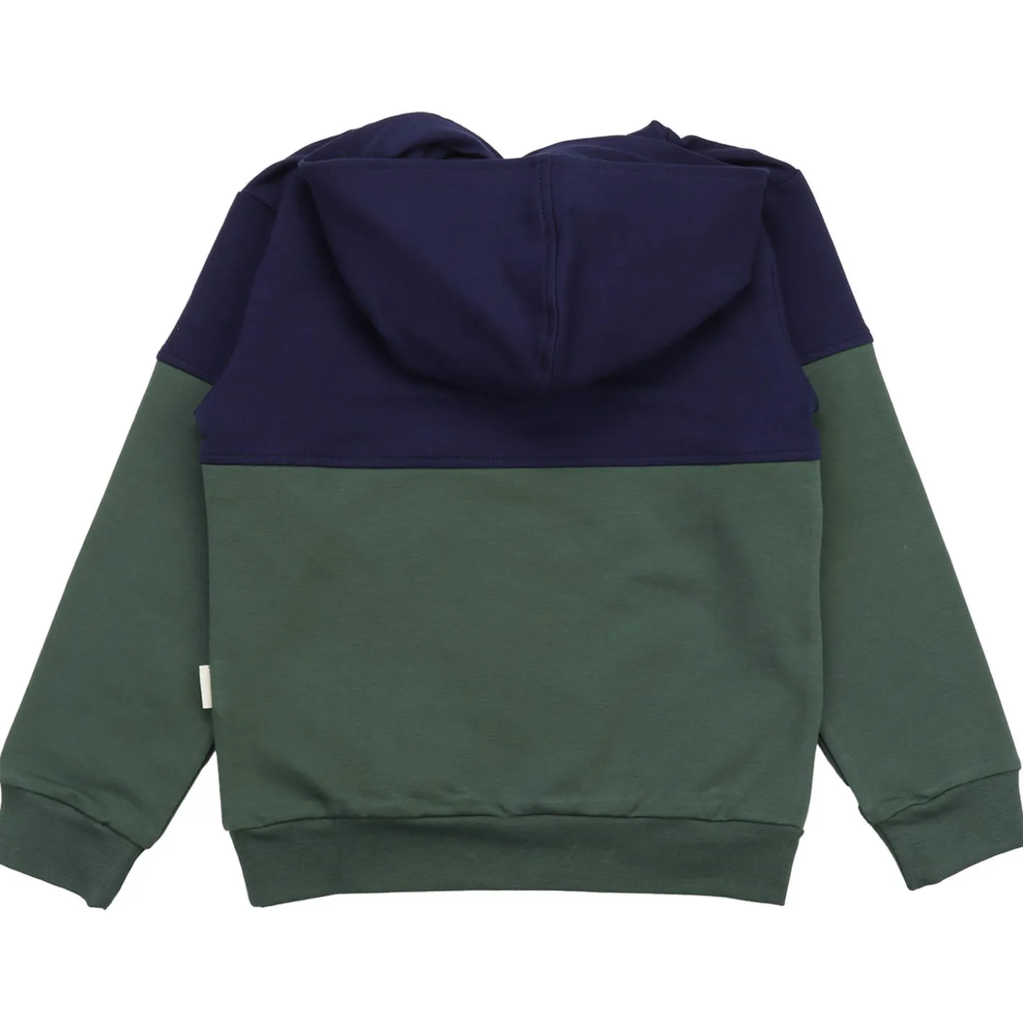 Hoodie dunkelblau-grün 128