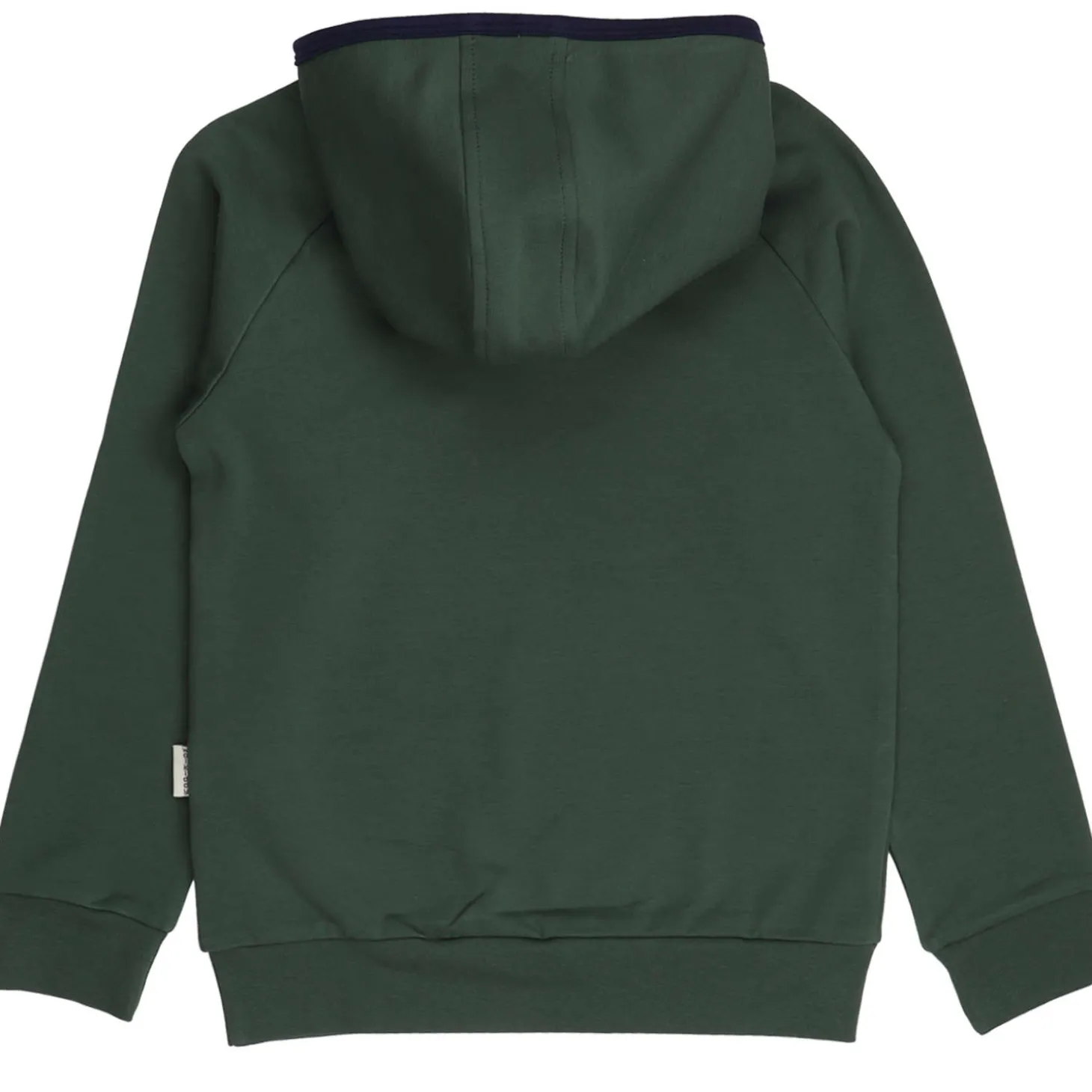 Hoodie "Walflosse"dunkelgrün 116