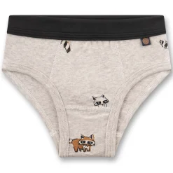 Jungen-Slip "Waschbär" beige 116