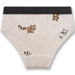 Jungen-Slip "Waschbär" beige 116