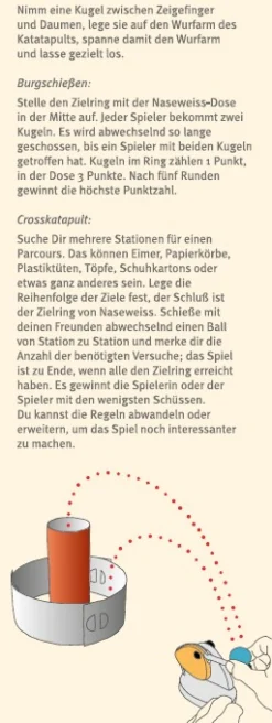 Katapult Geschicklichkeitsspiel