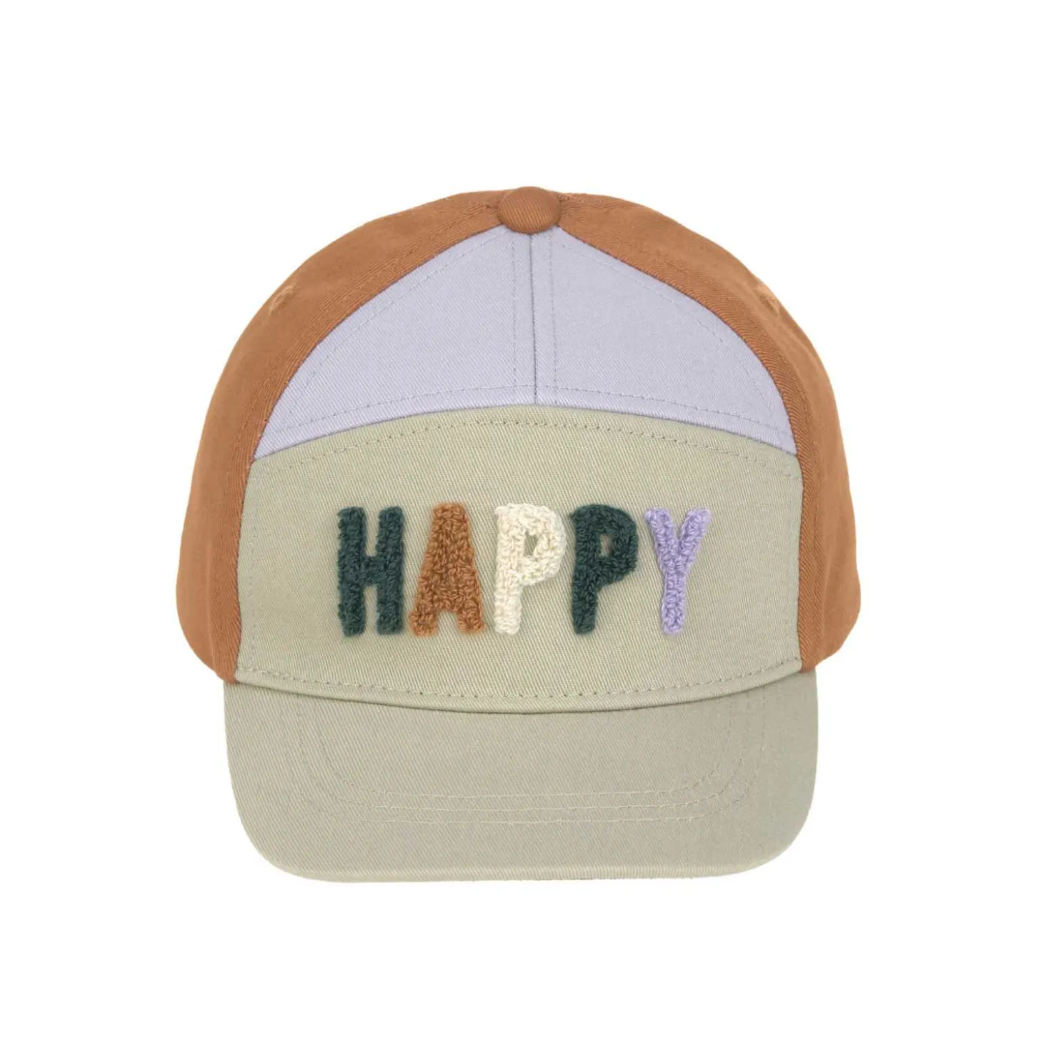 Kinder Cap "Happy" khaki-karamell
