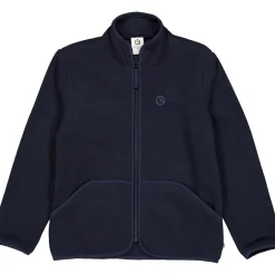 Kinder Fleece-Jacke dunkelblau 110