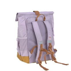 Kinderrucksack Rolltop lila