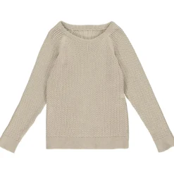 Kinder Strick Pullover sand 110