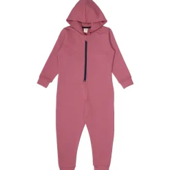 Kinder Sweat Overall altrosa 116