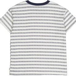 Kinder T-Shirt gestreift cream 122