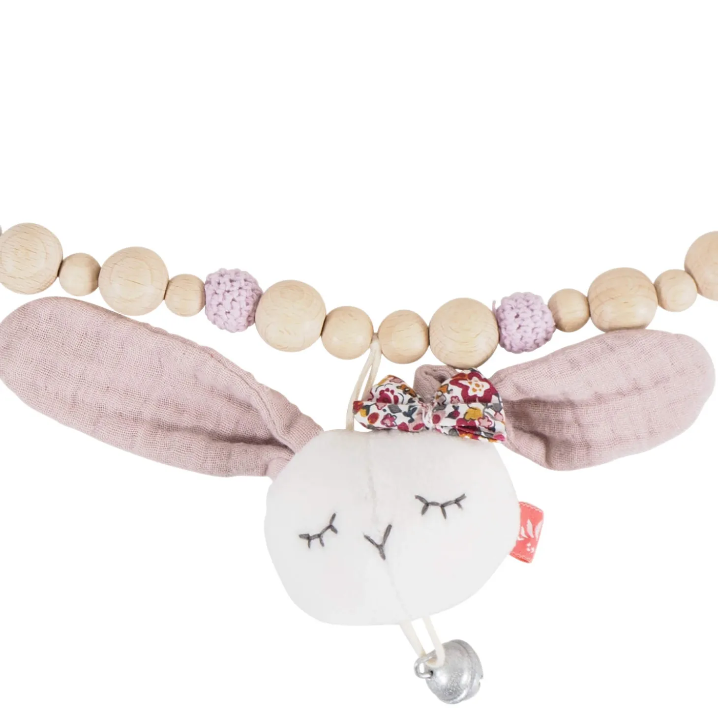 Kinderwagenkette Hase Mädchen