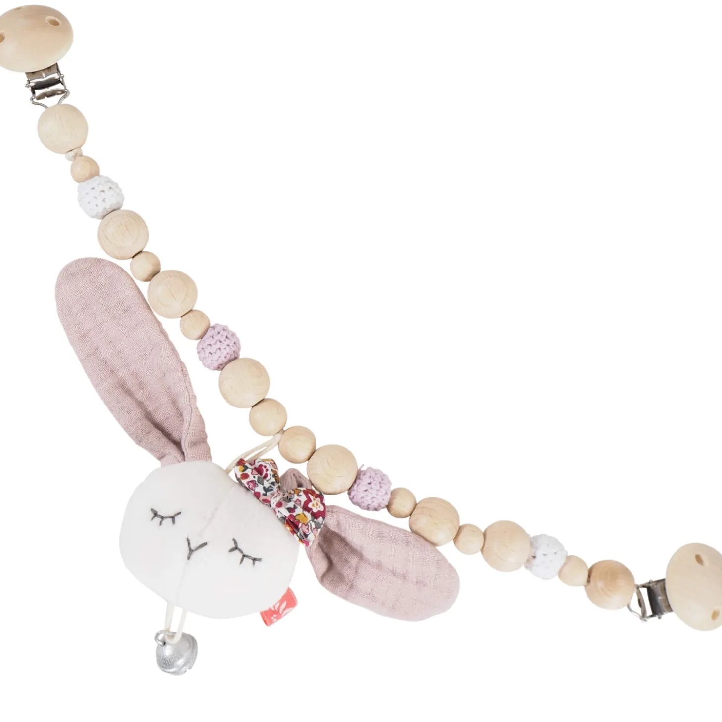 Kinderwagenkette Hase Mädchen