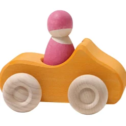 Kleines Cabrio Gelb