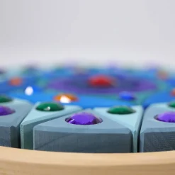 Kleines Glitzermandala