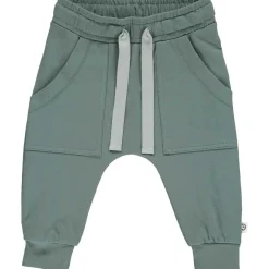 Krabbelhose blaugrün 62