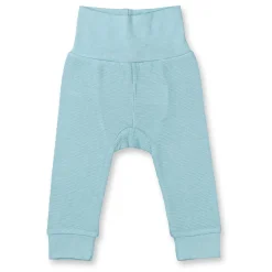 Krabbelhose dusty blue Struktur 50/56