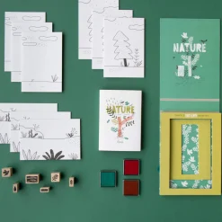 Kreativ Set Stempeln - "Natur"