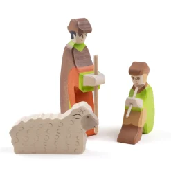 Krippenfigur Hirte mit Flöte