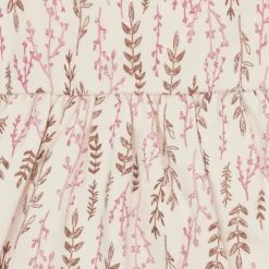 Langarm-Kleid "Floral" creme-rouge 98/104