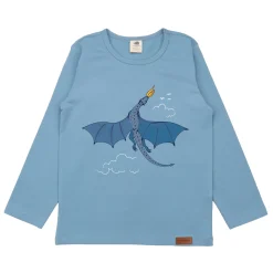 Langarmshirt "Drache" adriatic blue 104