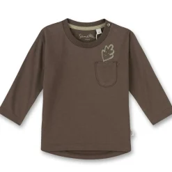 Langarmshirt dunkelgrün 68