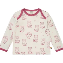 Langarmshirt "Eule" rouge 98/104