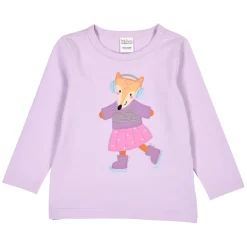 Langarmshirt "Fuchs" hellviolet 110