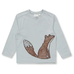 Langarmshirt "Fuchs" icegrey 104