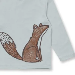 Langarmshirt "Fuchs" icegrey 104