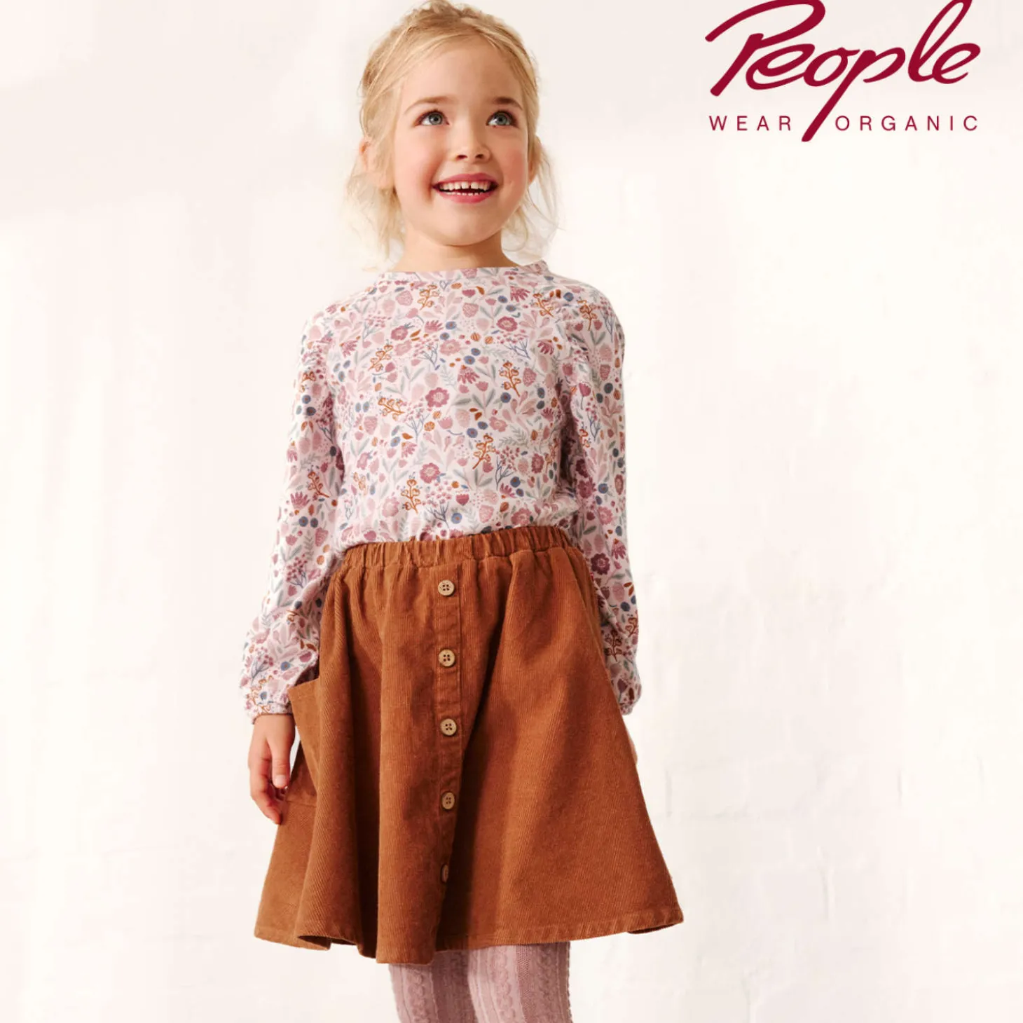 Langarmshirt "Herbstblüten" rosa 122/128