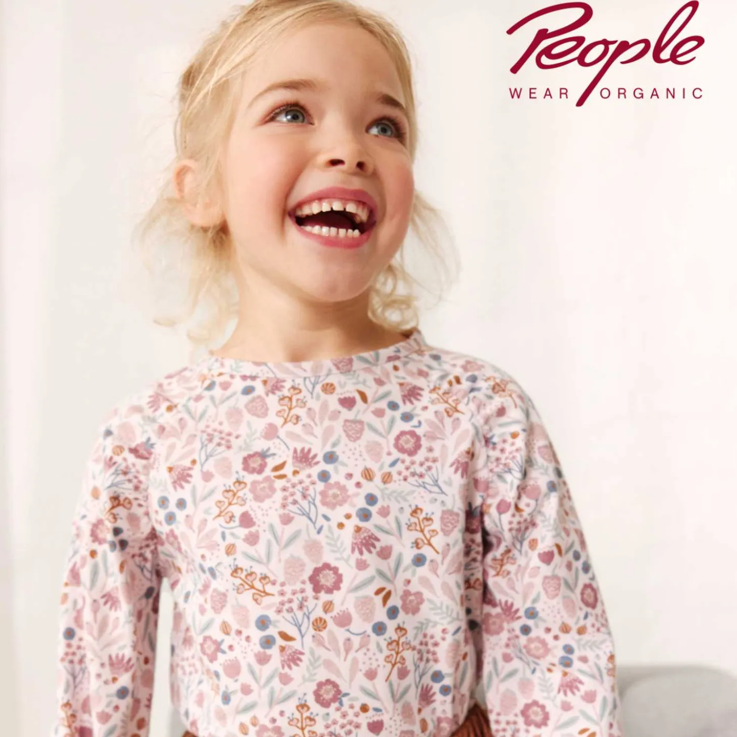 Langarmshirt "Herbstblüten" rosa 122/128