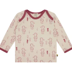 Langarmshirt "Seepferdchen" rouge 98/104