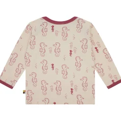 Langarmshirt "Seepferdchen" rouge 98/104