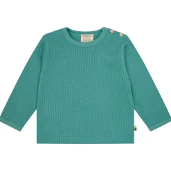 Langarmshirt "Waffelpique" oregano 62/68