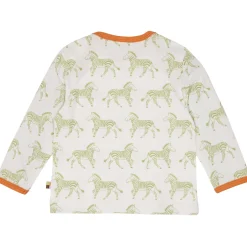 Langarmshirt "Zebra" avocado 62/68