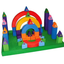 Legetabletts bunt 6er Set