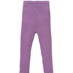 Leichte Strick-Leggings flieder 62/68