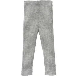 Leichte Strick-Leggings grau 62/68