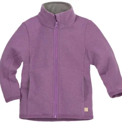 Leichte Walkjacke "Zipper" flieder 74/80