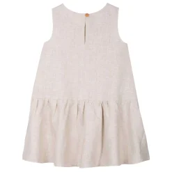 Leinen-Kleid natur 98