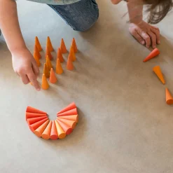 Mandala Orange Cone