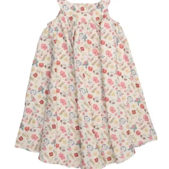 Musselin-Kleid ärmellos 