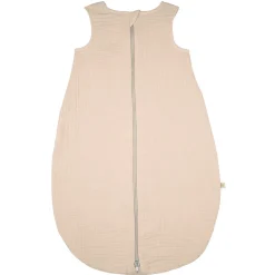Musselin-Schlafsack taupe
