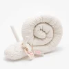 Nestchenschnecke "Pucki" Waffelpique beige