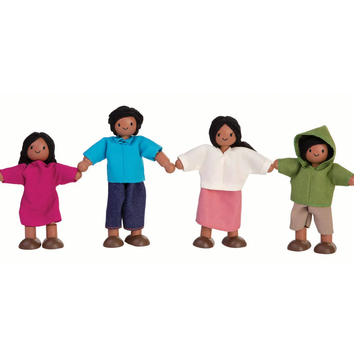 Puppenfamilie für Puppenhaus