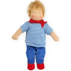 Puppenkleidung Set "Theo" blau