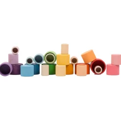 Regenbogen Stapelbecher (24-teilig)