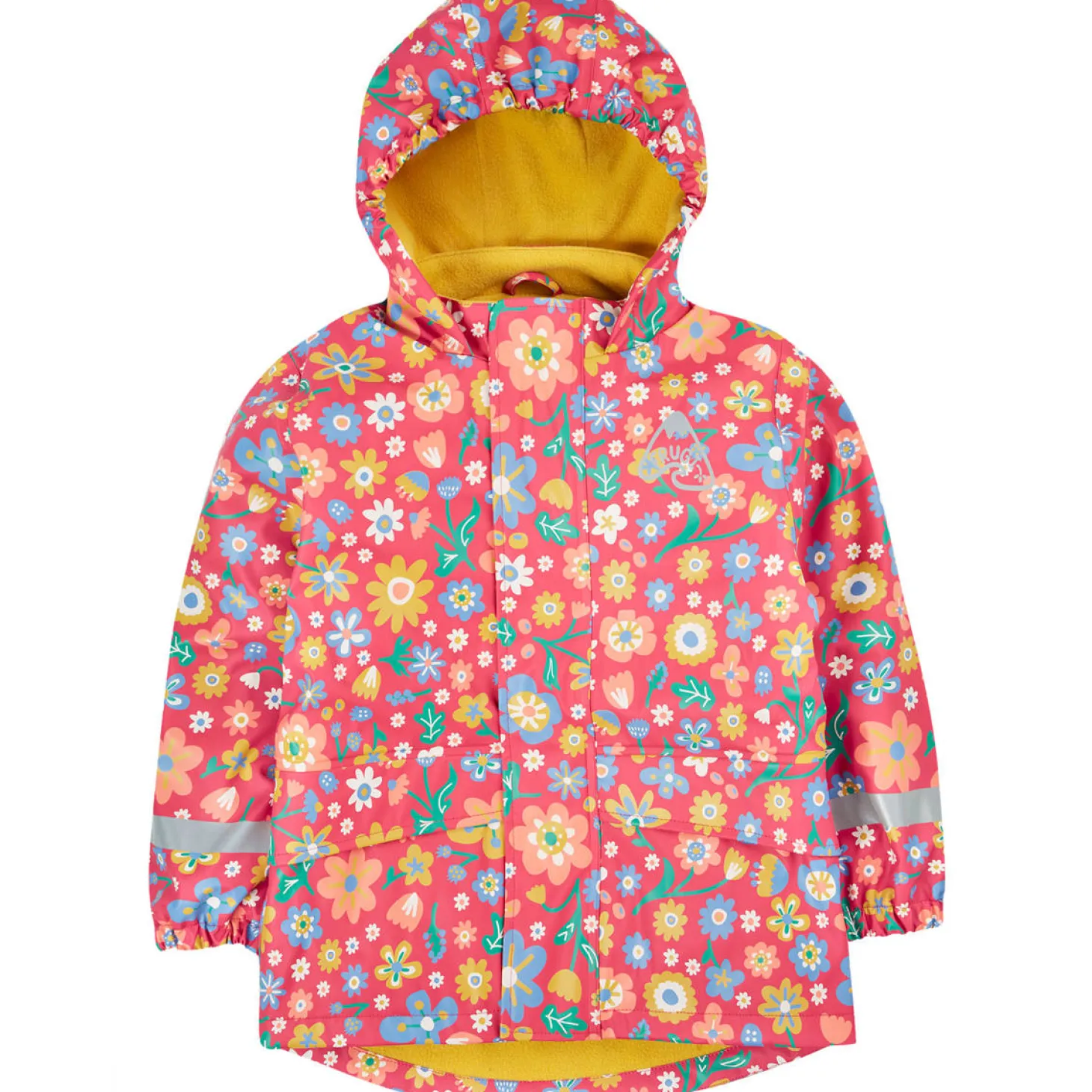 Regenjacke "Blumen" gefüttert 98
