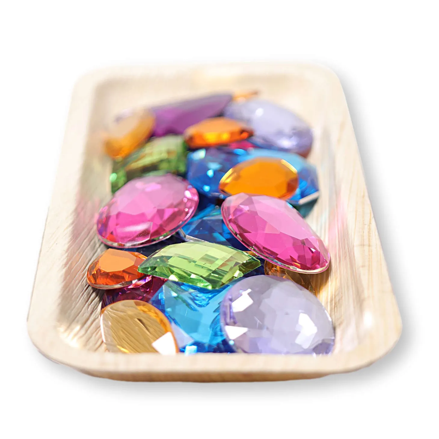 28 Riesen Glitzersteine